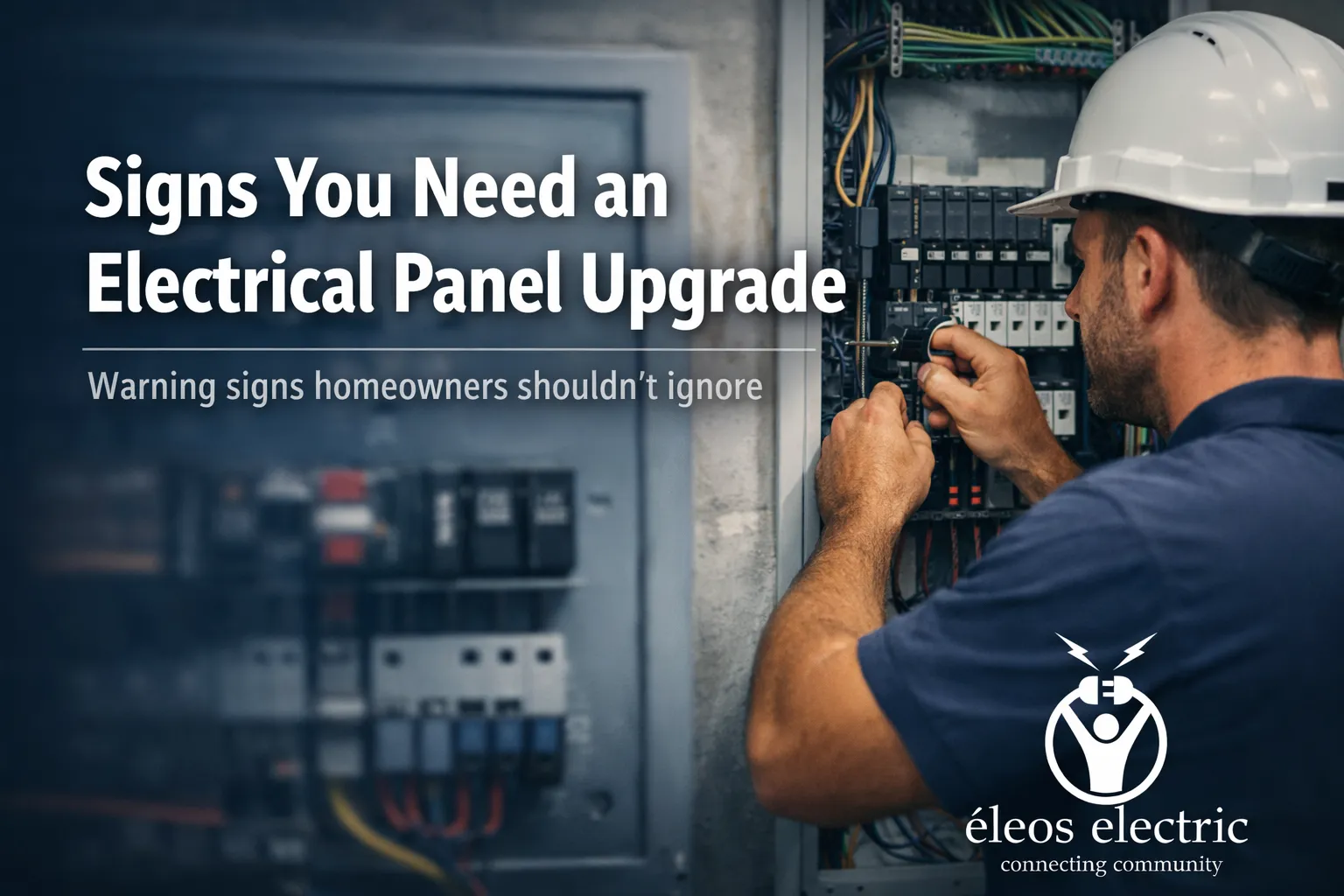 Licensed electrician upgrading aluminum wiring in a home, highlighting safety and professionalism
