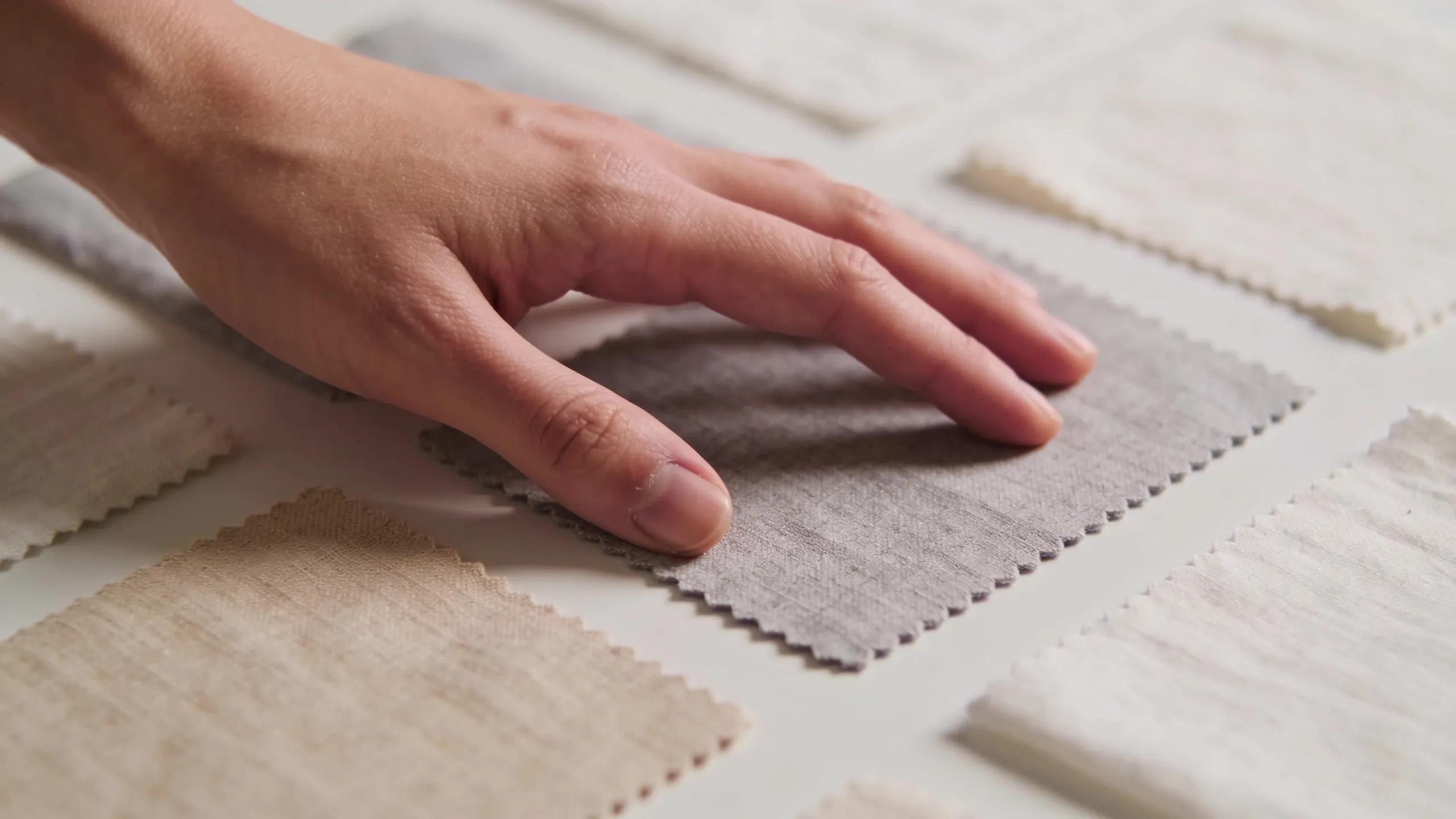 Soft premium cotton fabrics showcasing texture and quality for comfortable apparel