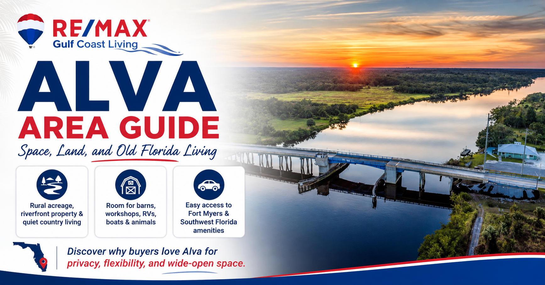 How does Alva real estate offer a different lifestyle in Southwest Florida