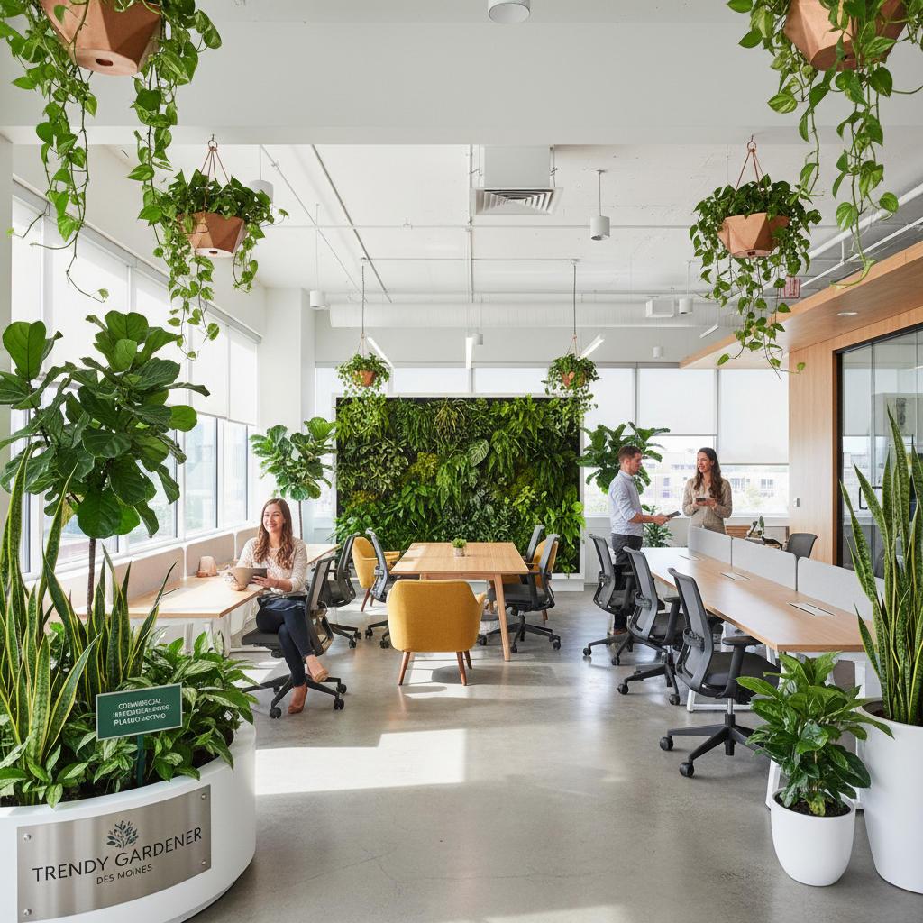 Enhancing Corporate Spaces with Commercial Interior Plants