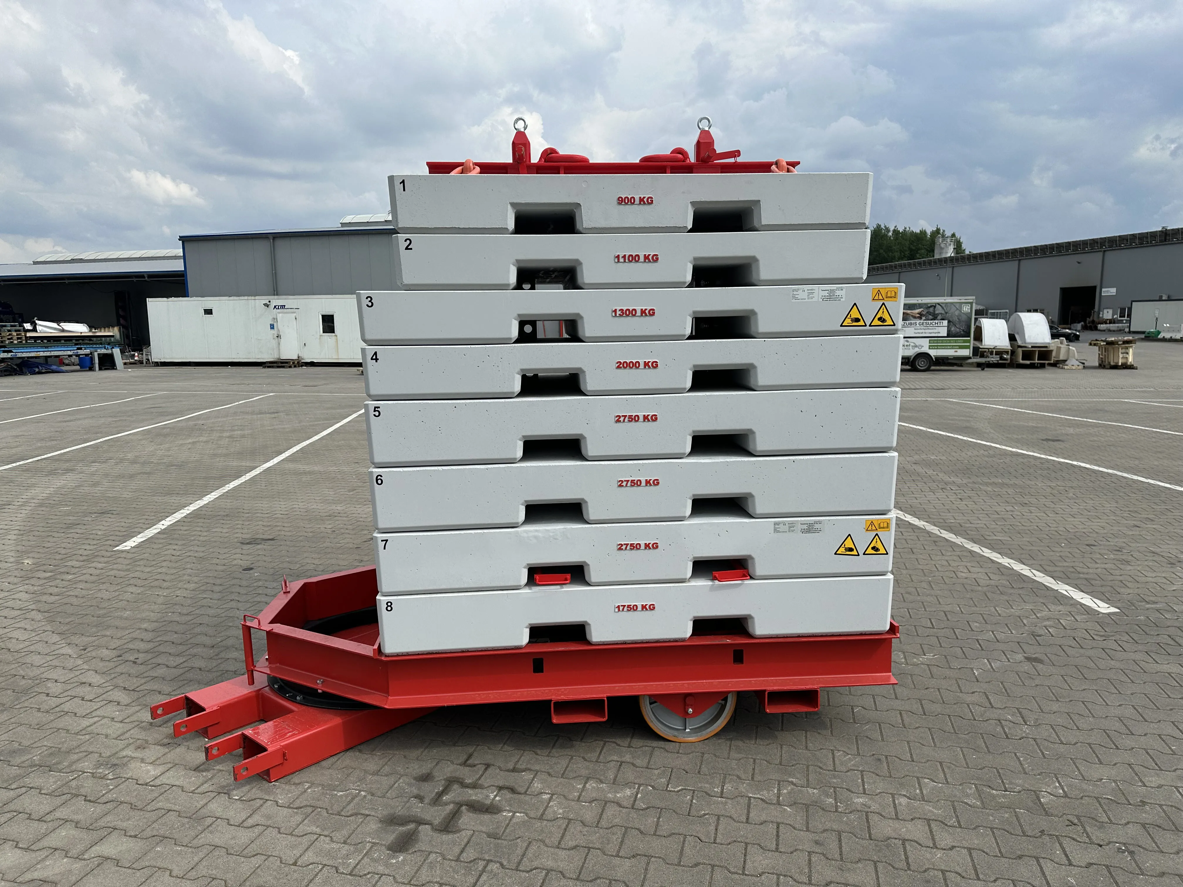 Modular systems, load increments and project-specific details