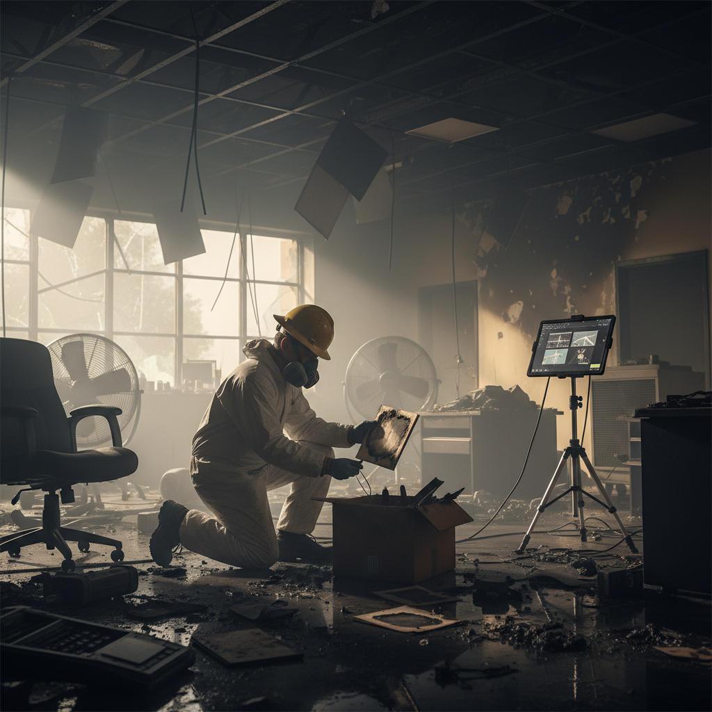 Rapid Response for Fire and Smoke Damage Recovery