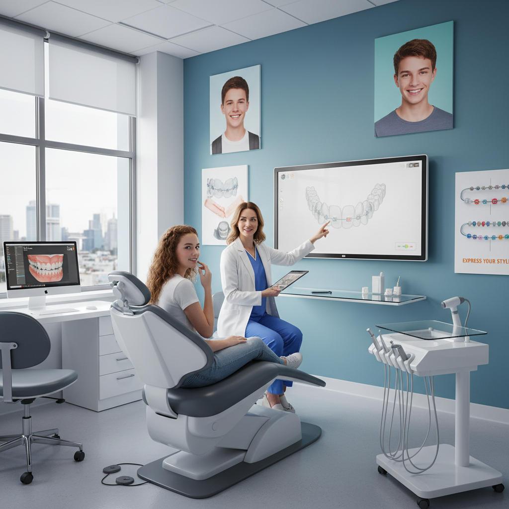 Customized Braces for Teens