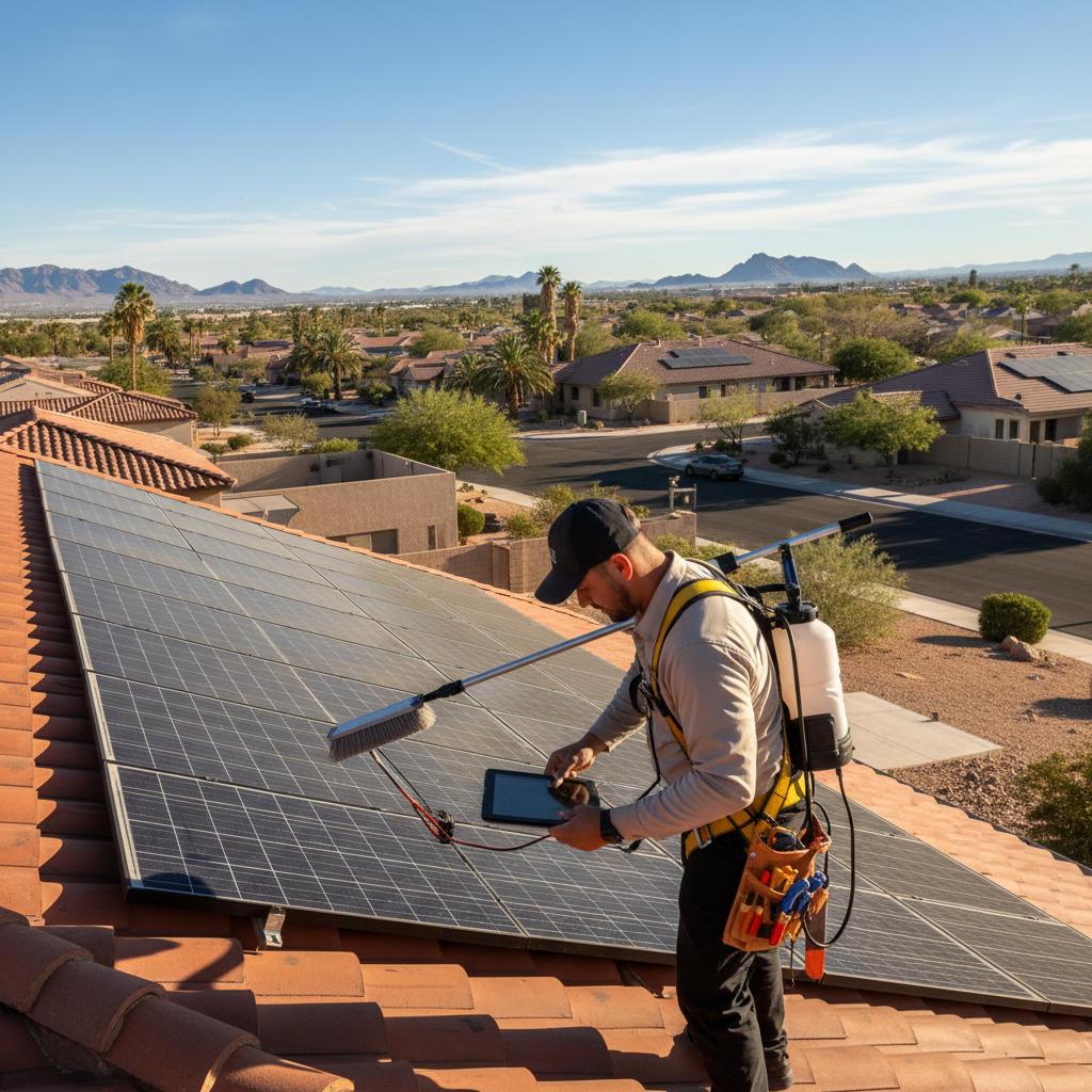 Regular Solar Panel Maintenance