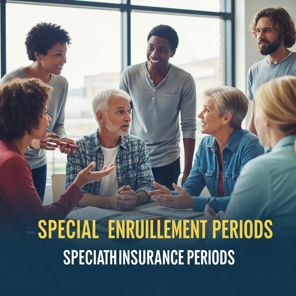 Diverse group discussing health insurance options in a supportive environment