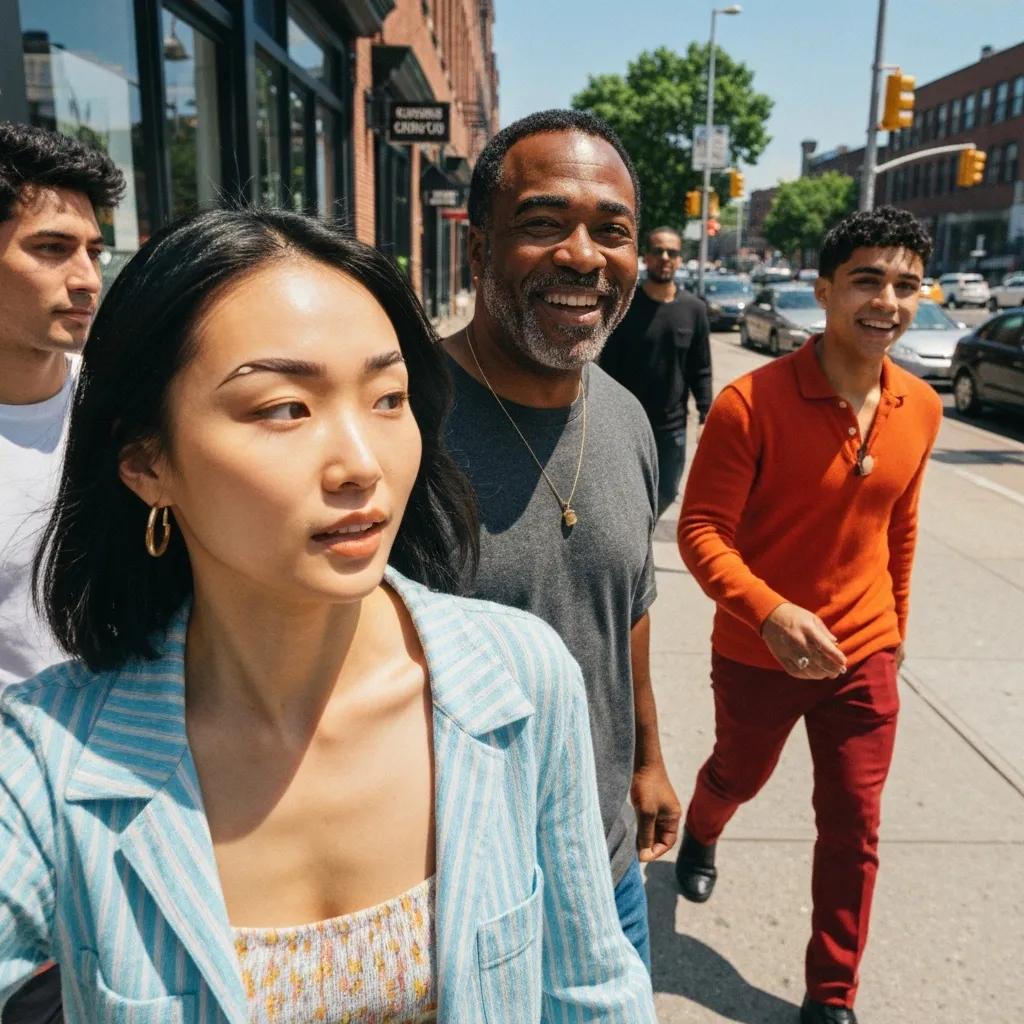 Brooklyn locals showing the 2025 eyebrow trends—natural, confident brows that enhance each face