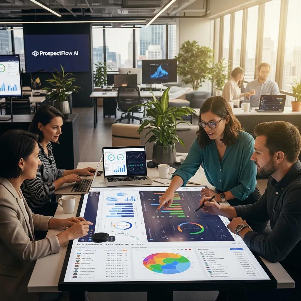 Person composing personalised outreach from a laptop in a calm workspace