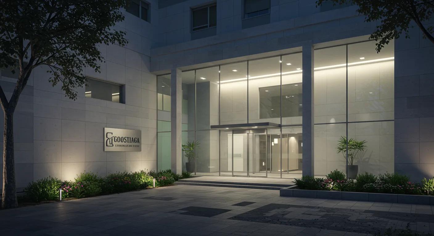 Exterior view of Gorostiaga Law Firm, highlighting its welcoming entrance