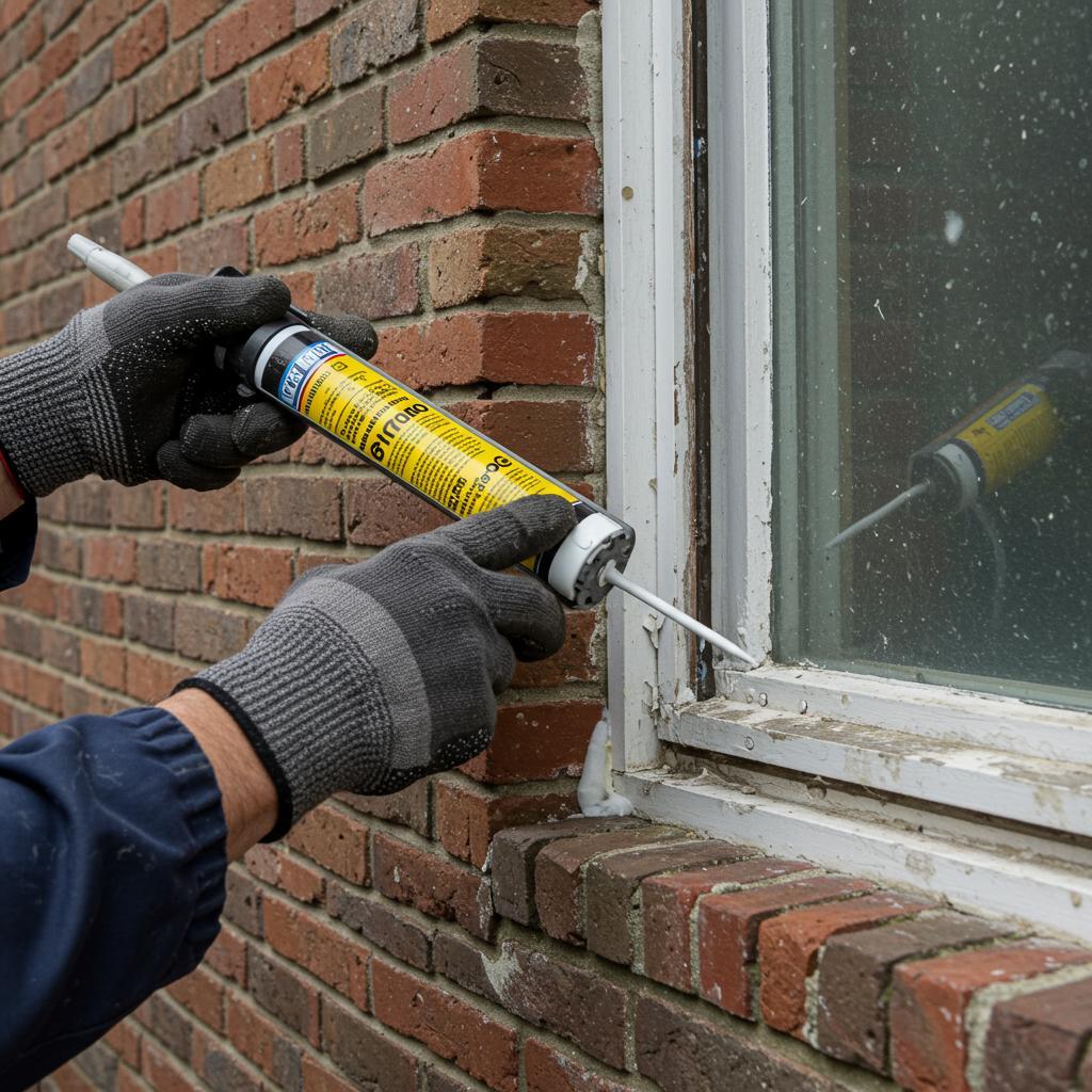 Home undergoing structural repairs to prevent mosquito entry and ensure family safety