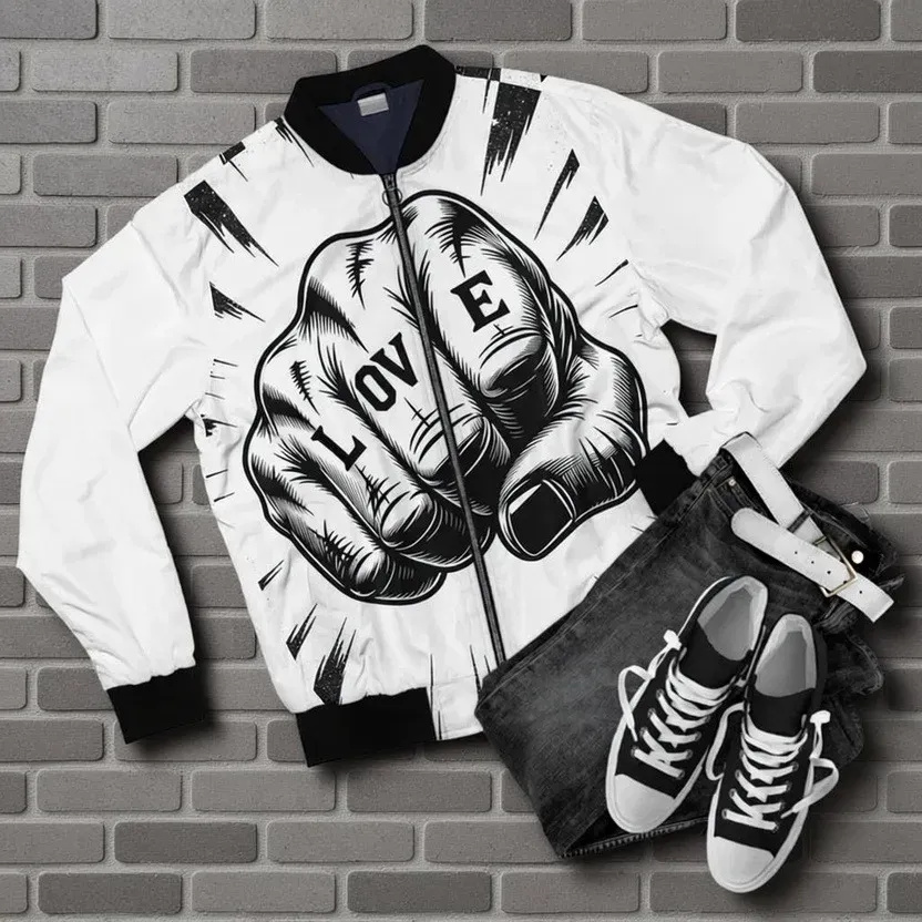 Diverse individuals in sustainable streetwear showcasing individuality and community in an urban environment