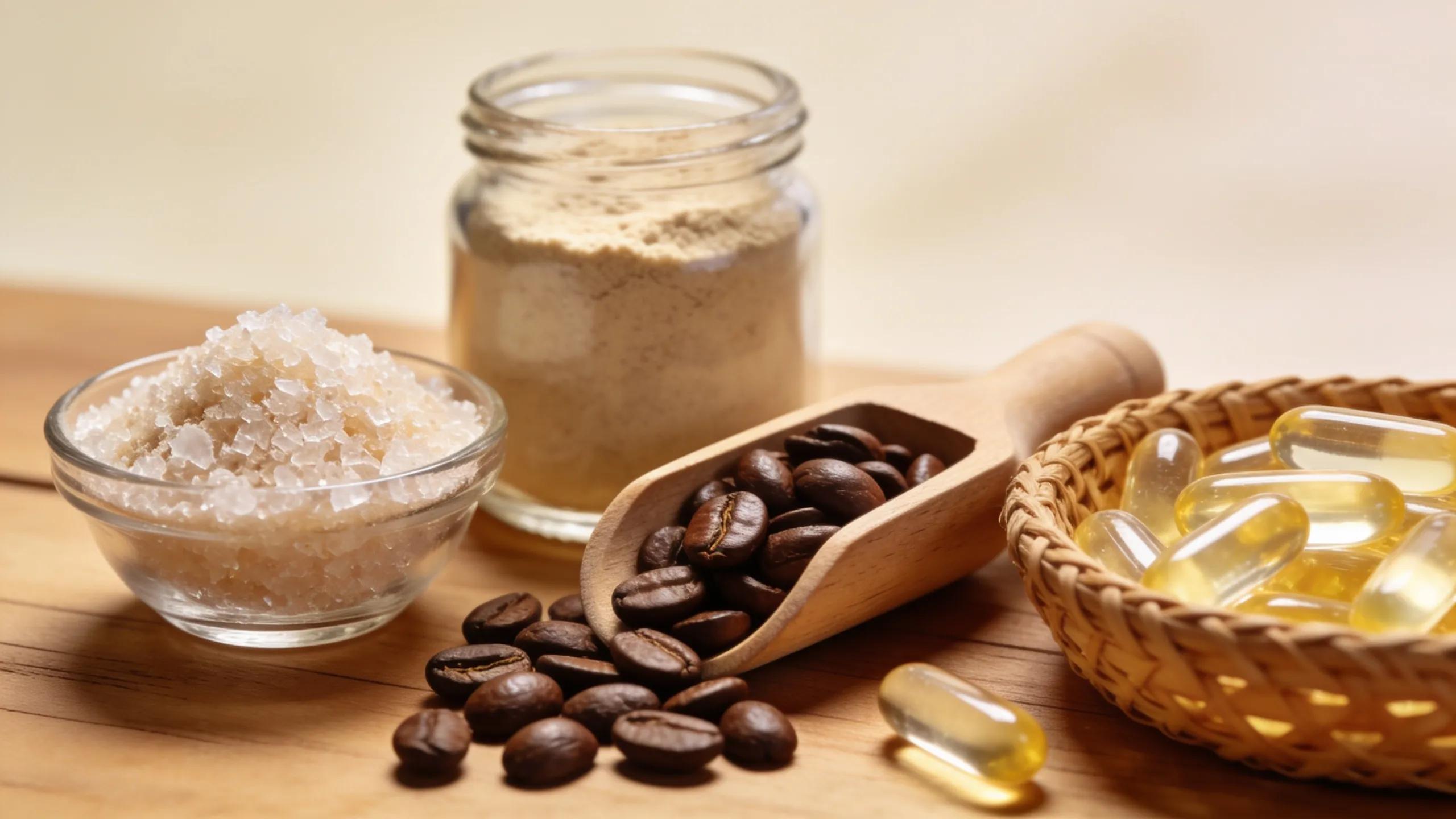Natural ingredients enhancing energy and cognitive function including taurine and vitamins