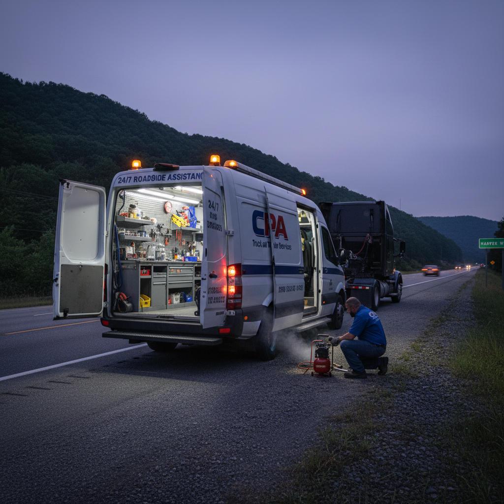24/7 Mobile Mechanic for Harper WV Roadside Assistance