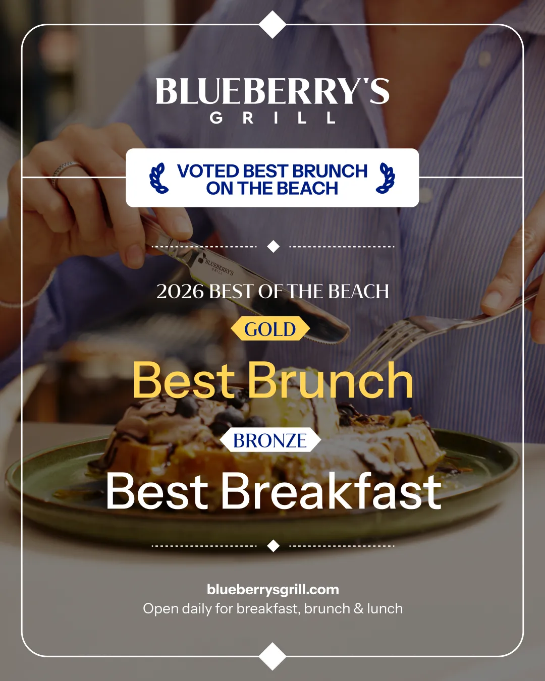 Blueberry's Grill Takes Gold at Best of the Beach