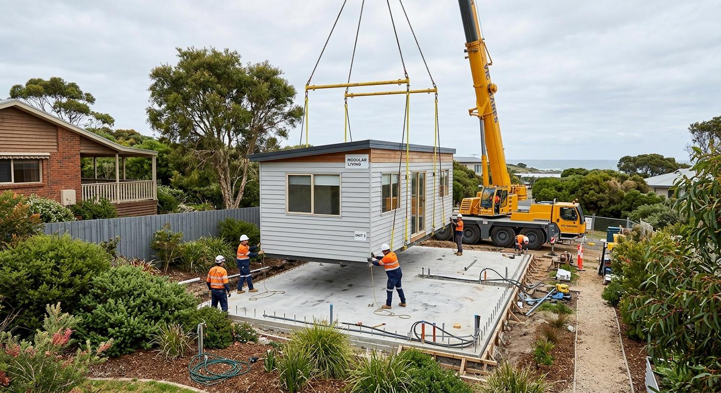 Factory Assembled and Delivered Ready to Occupy