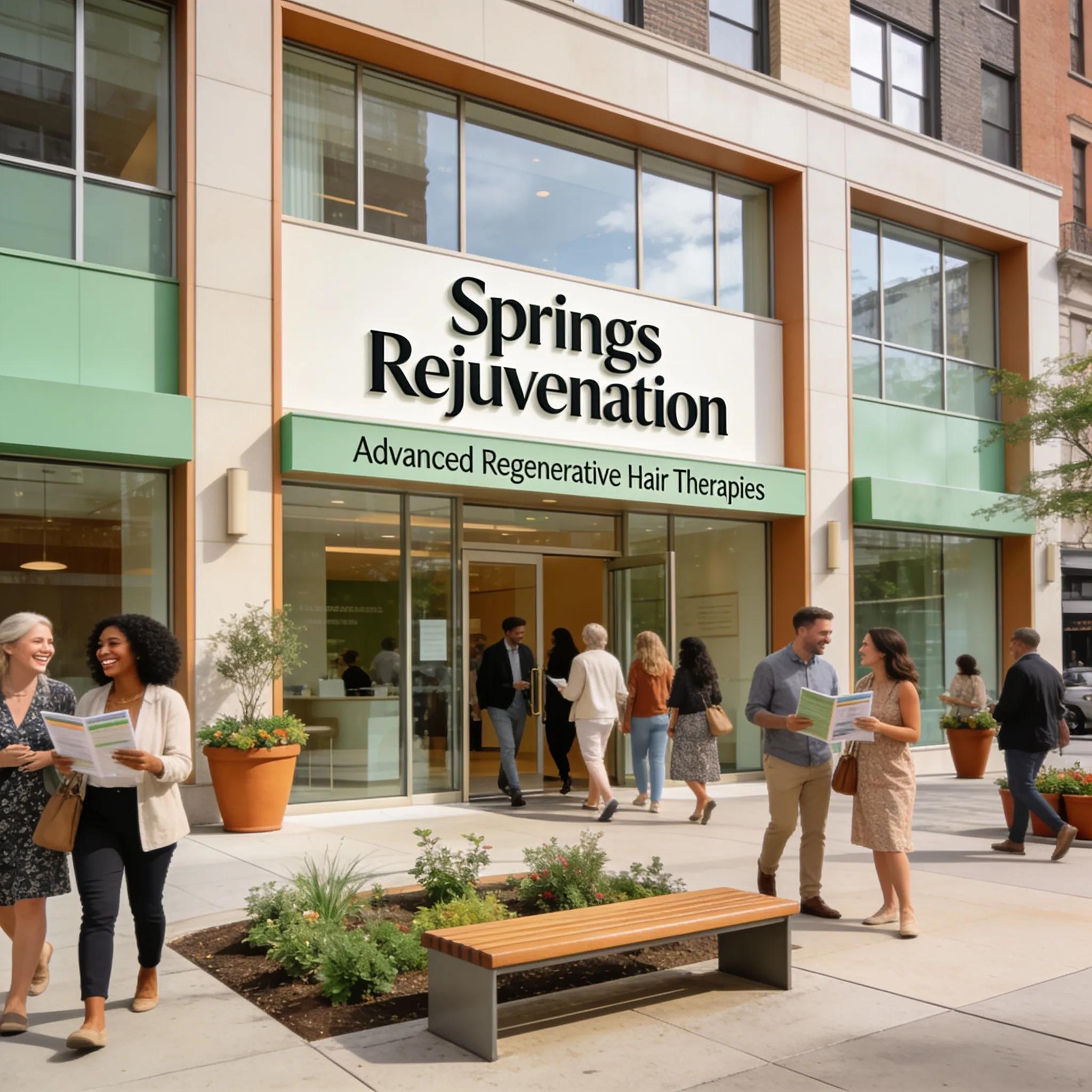 Springs Rejuvenation clinic in New York City focusing on regenerative hair restoration
