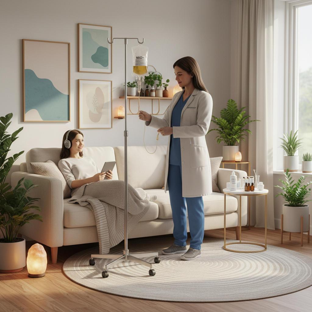 Mobile NAD IV Therapy with Evolve Your Bod