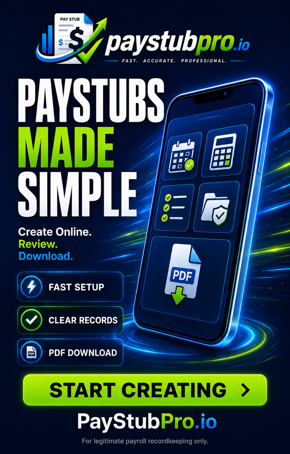 The Advantages of a Paystub Generator