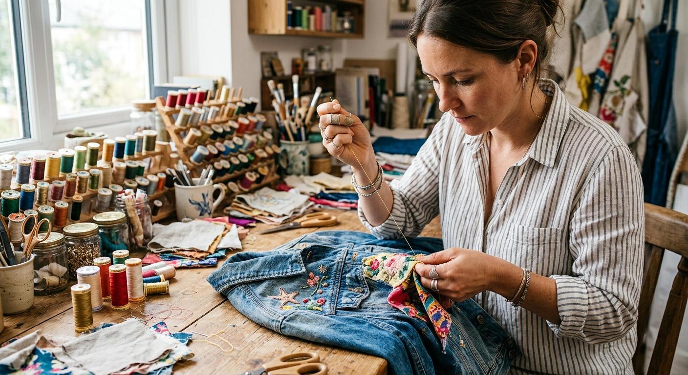 Artist-Transformed Garments That Redefine Sustainable Fashion