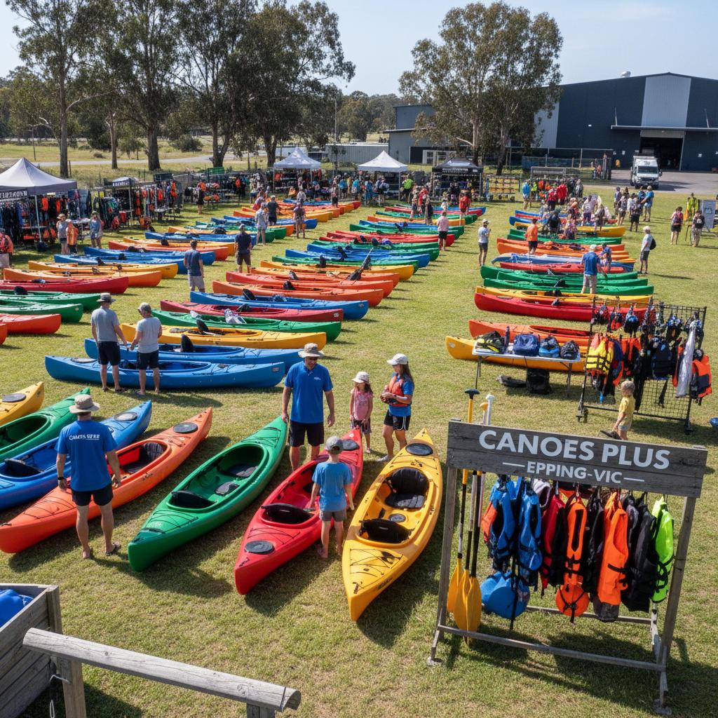 Extensive Selection of Kayaks and Canoes