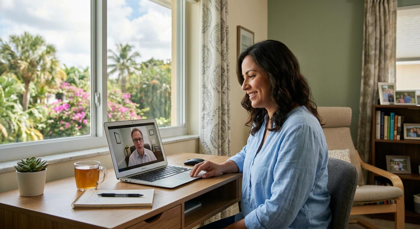 Virtual Psychiatric Services Throughout South Florida