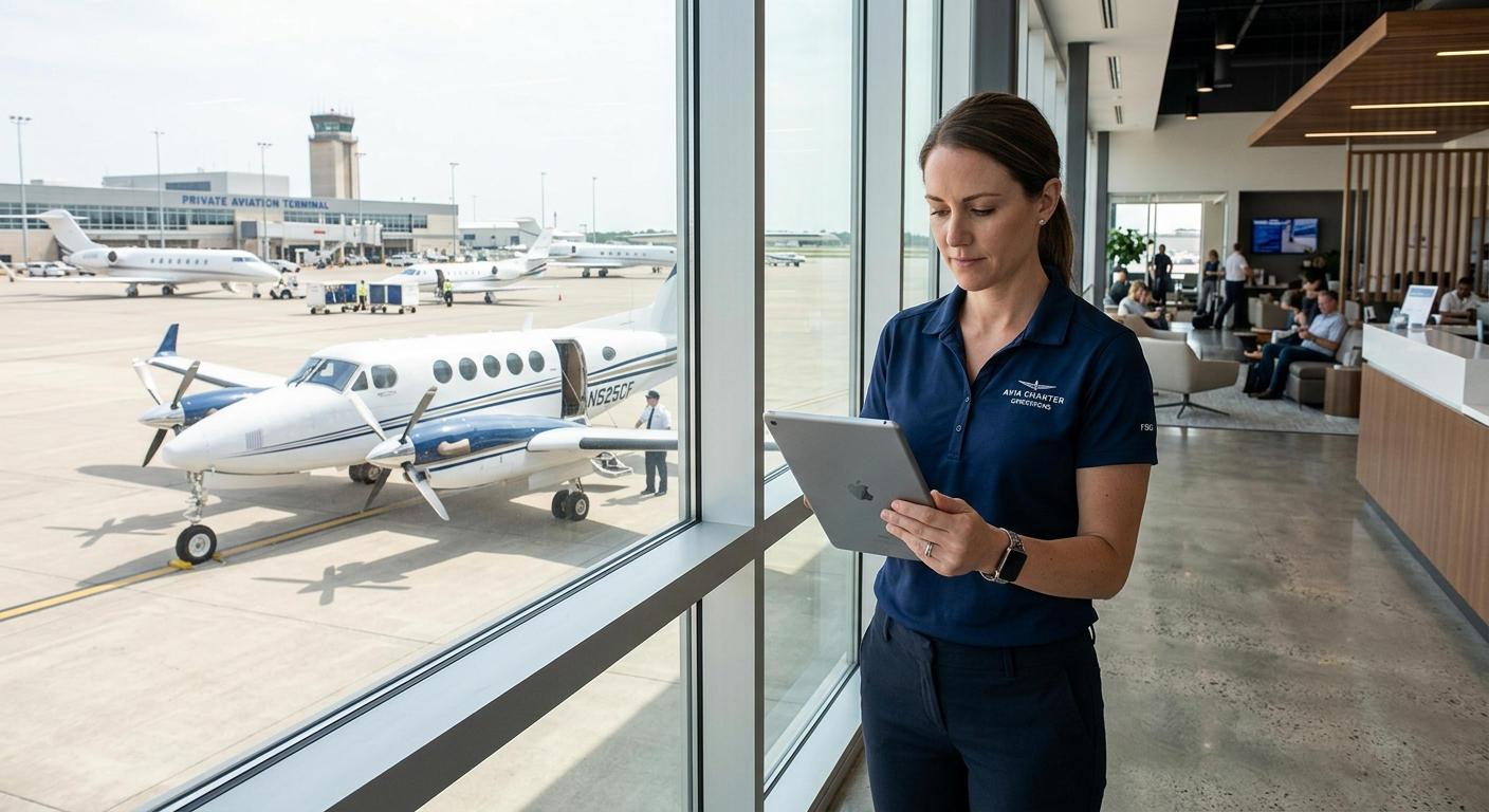 Aviation Branding and Smart Automation for Charter Growth