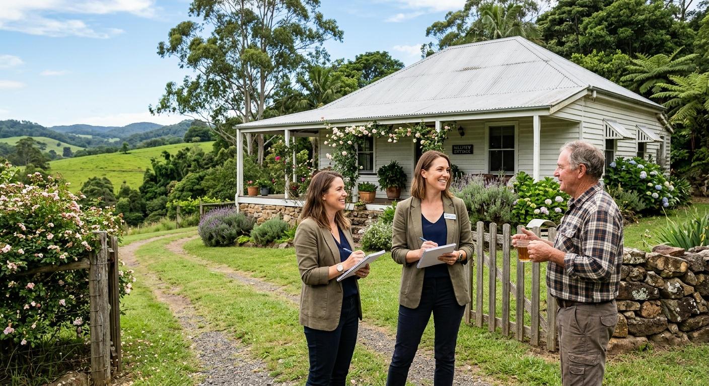 Off-Market Properties and the Hinterland Network