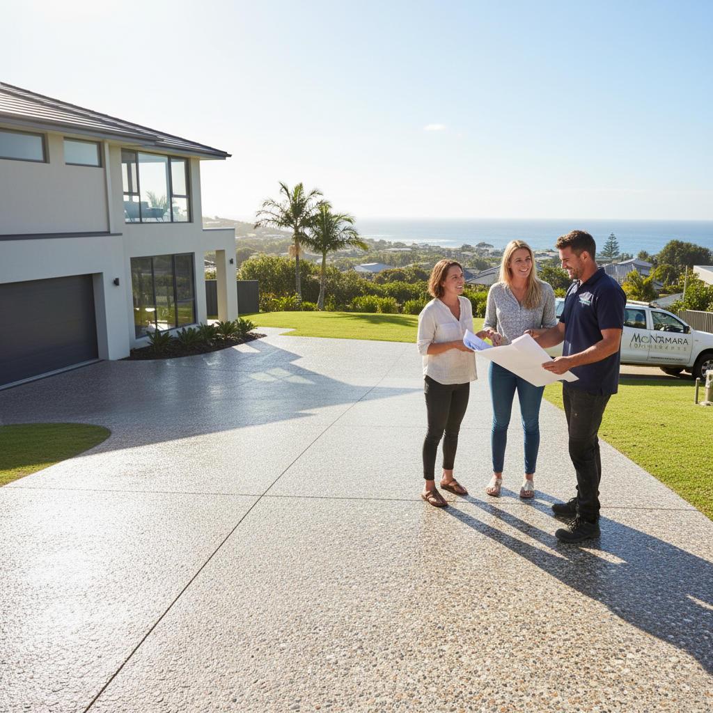 Stylish Exposed Aggregate Finishes