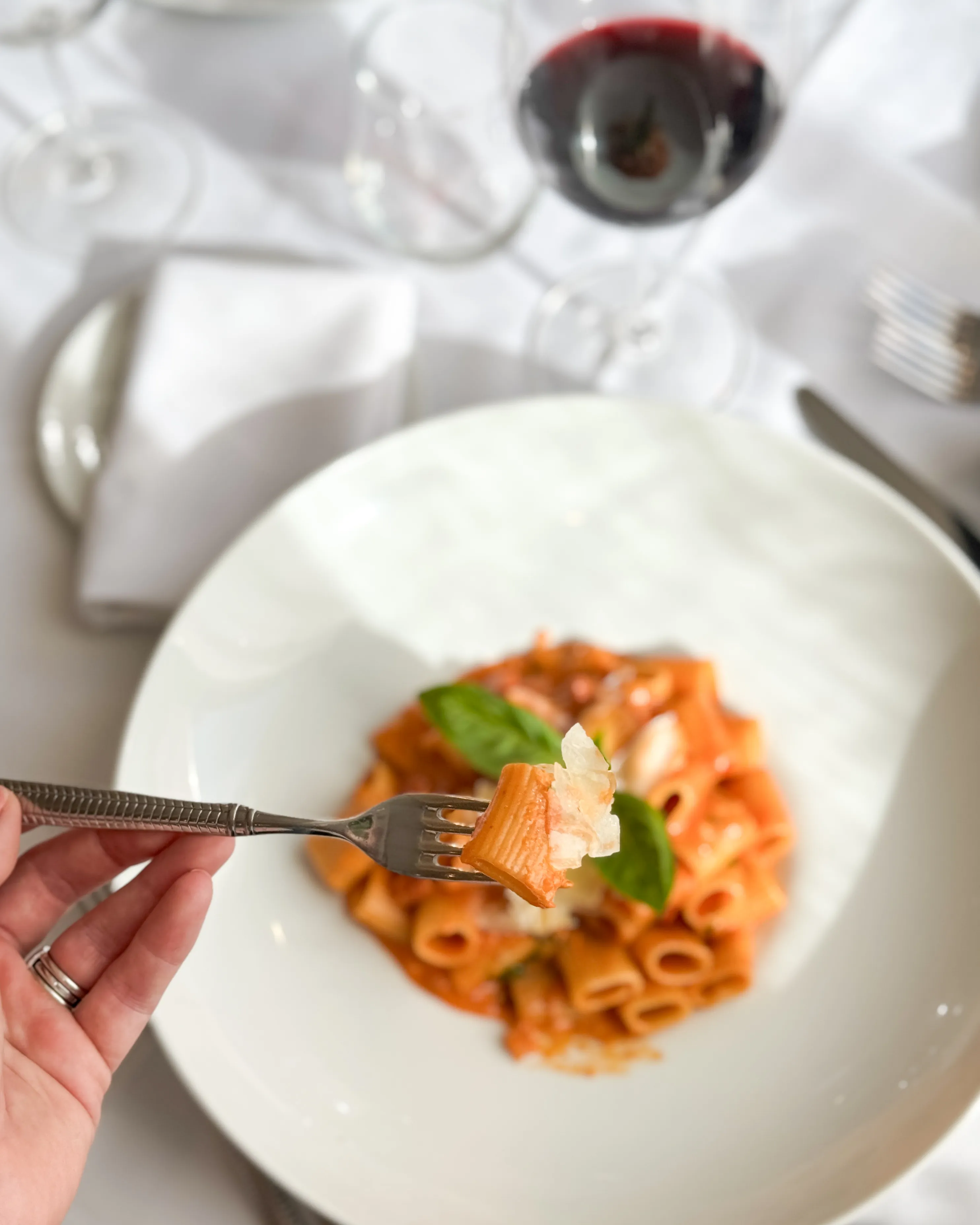 Plated Pasta alla Carbonara showcasing authentic Italian cuisine