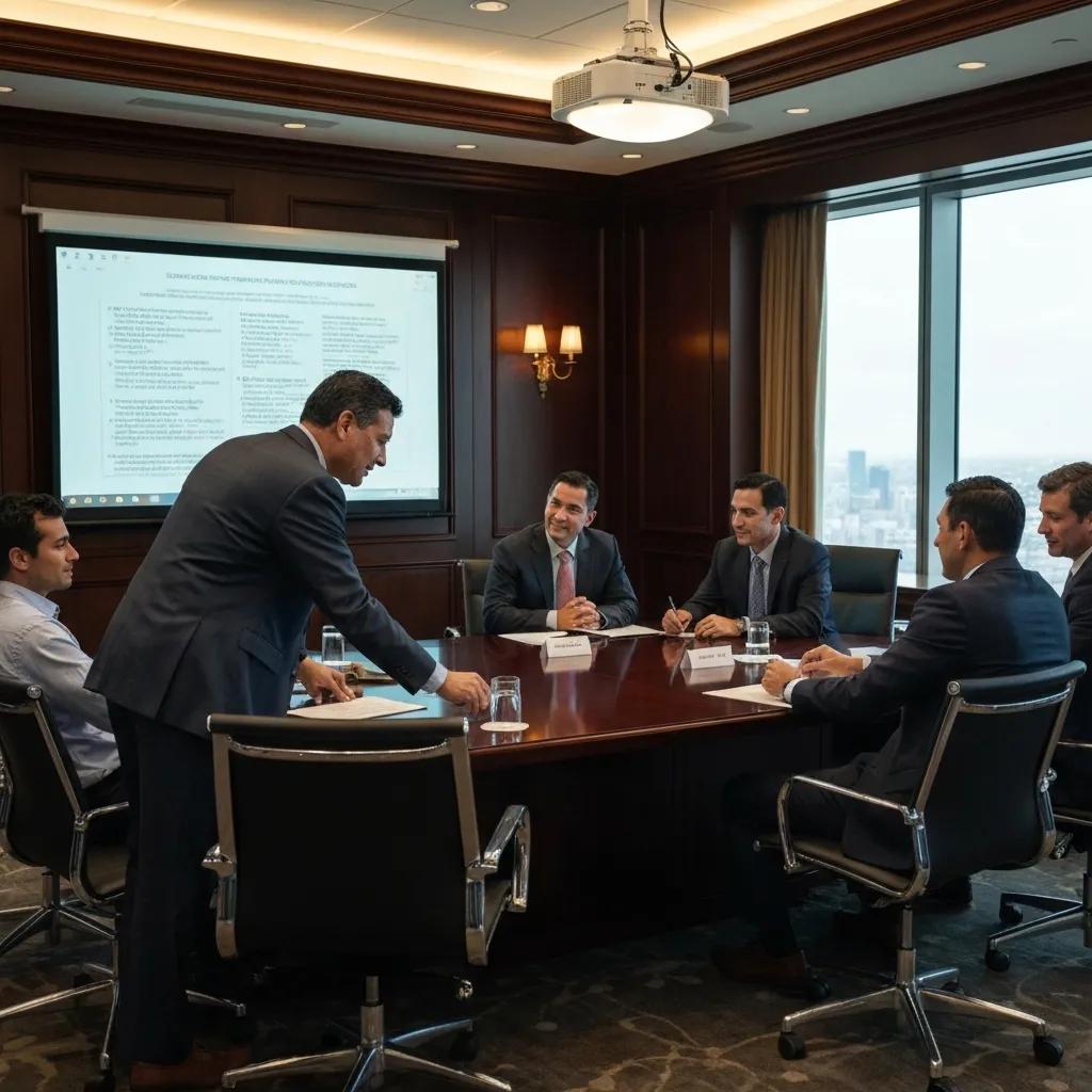 Employee engaging with an online learning platform in a cozy workspace