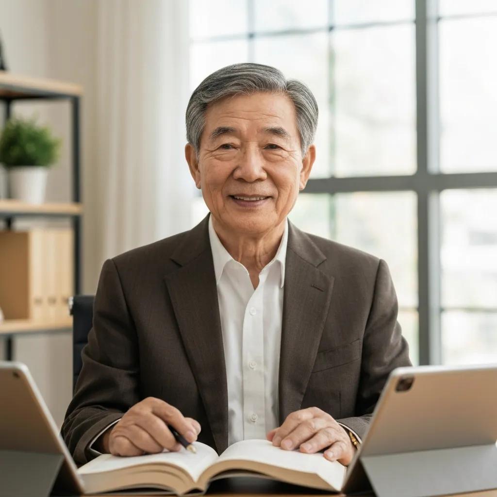 Executive personal assistant managing a busy schedule with modern tools