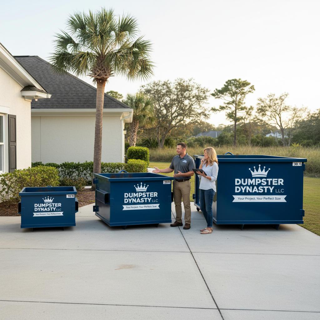 A Range of Dumpster Sizes for Every Project