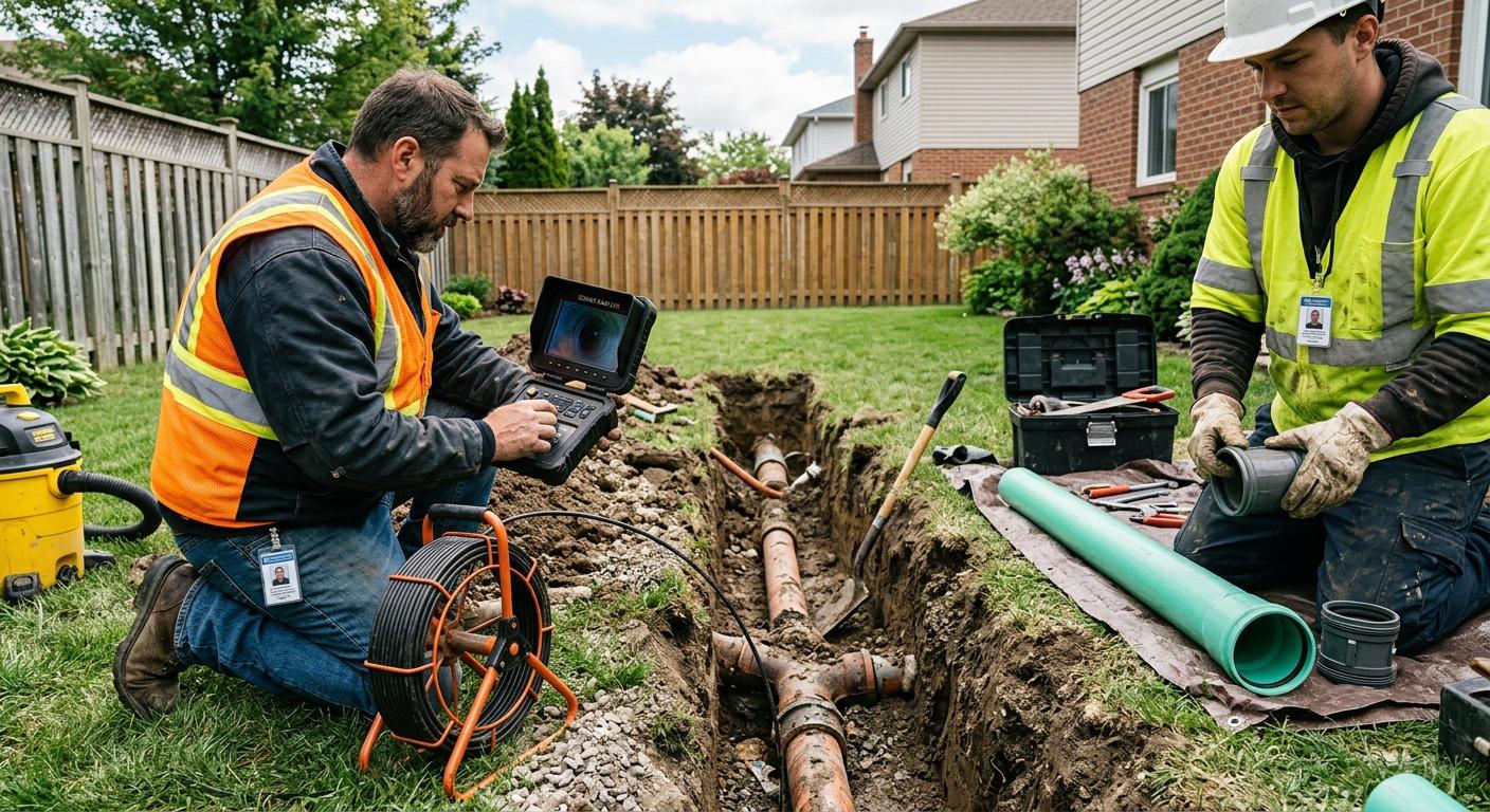 Sewer Line Repair and Replacement Throughout Tinley Park