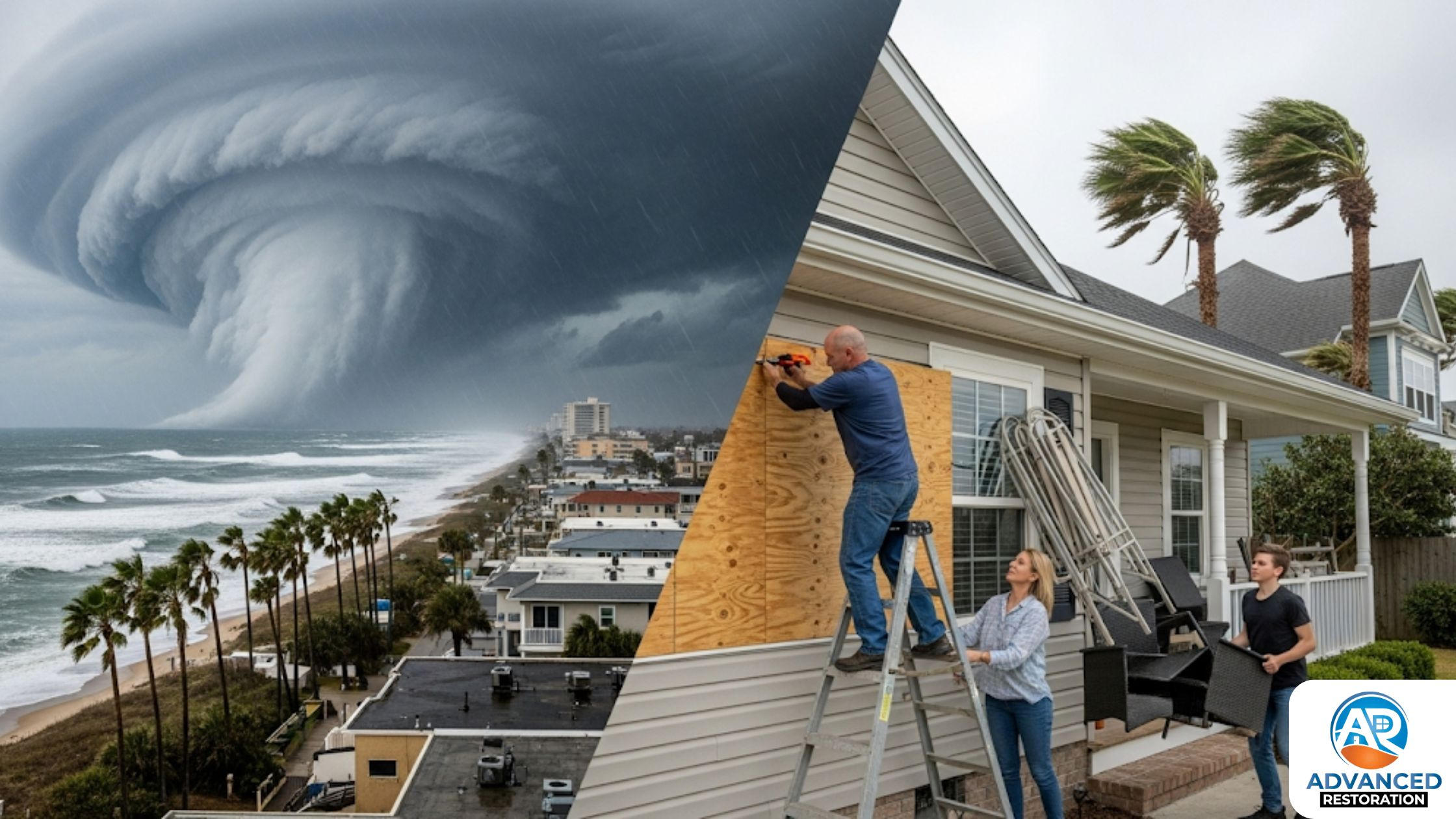 Storm Damage Repair From Initial Assessment Through Full Reconstruction