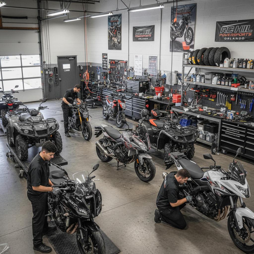 Professional Motorcycle and ATV Maintenance Services
