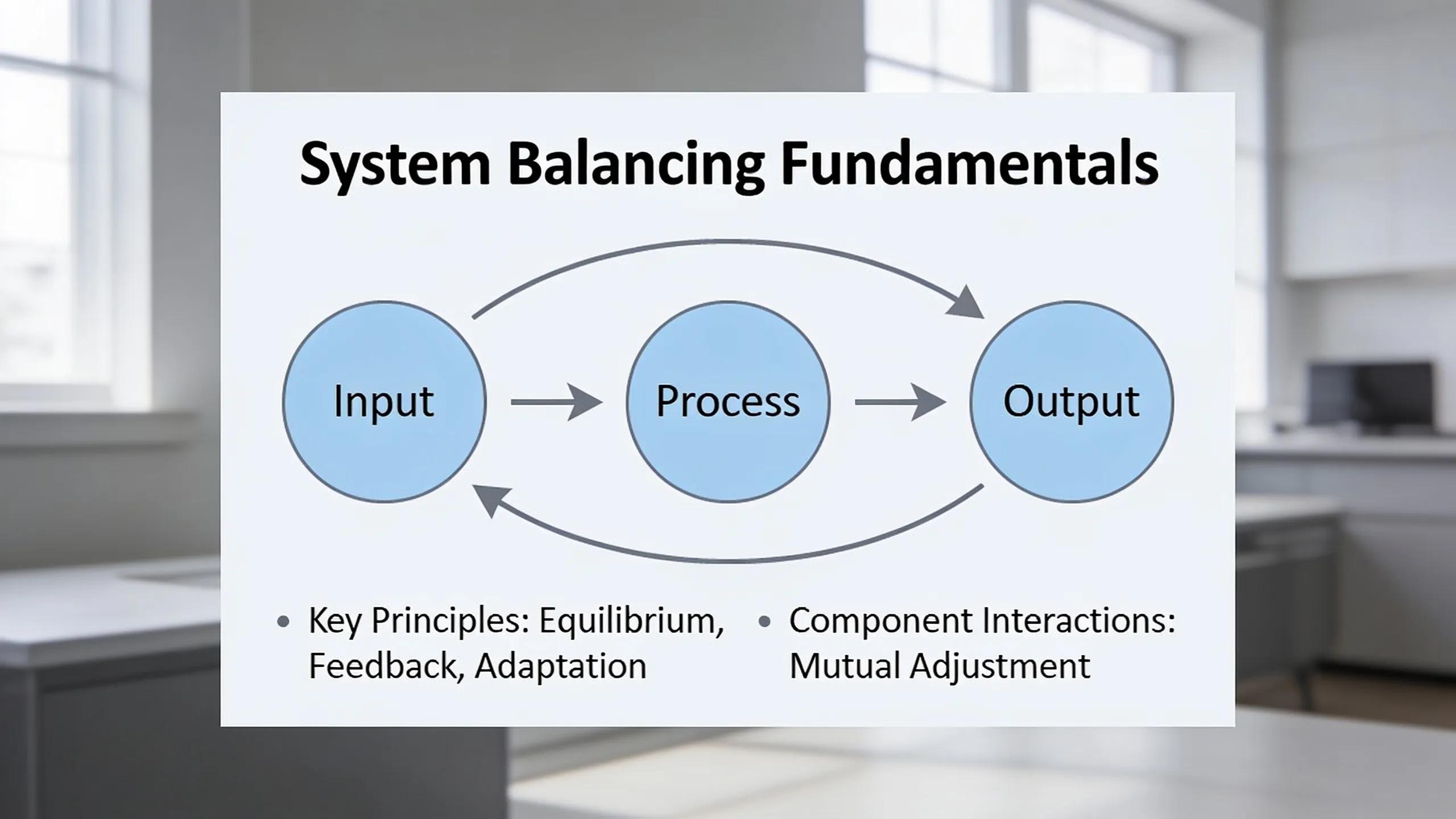 1. System Balancing Fundamentals