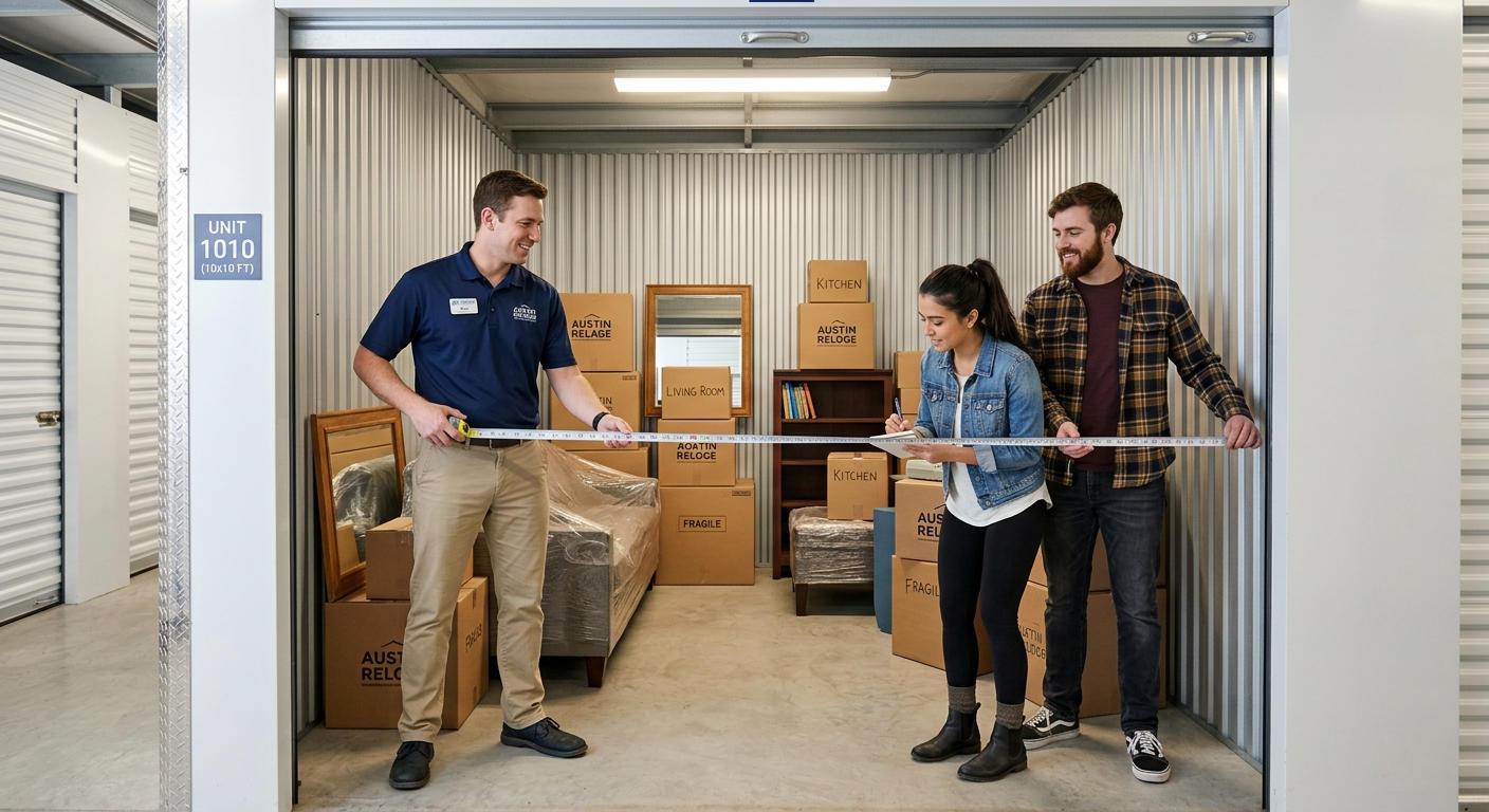 Selecting the Best Unit Size for Your Austin Storage Needs