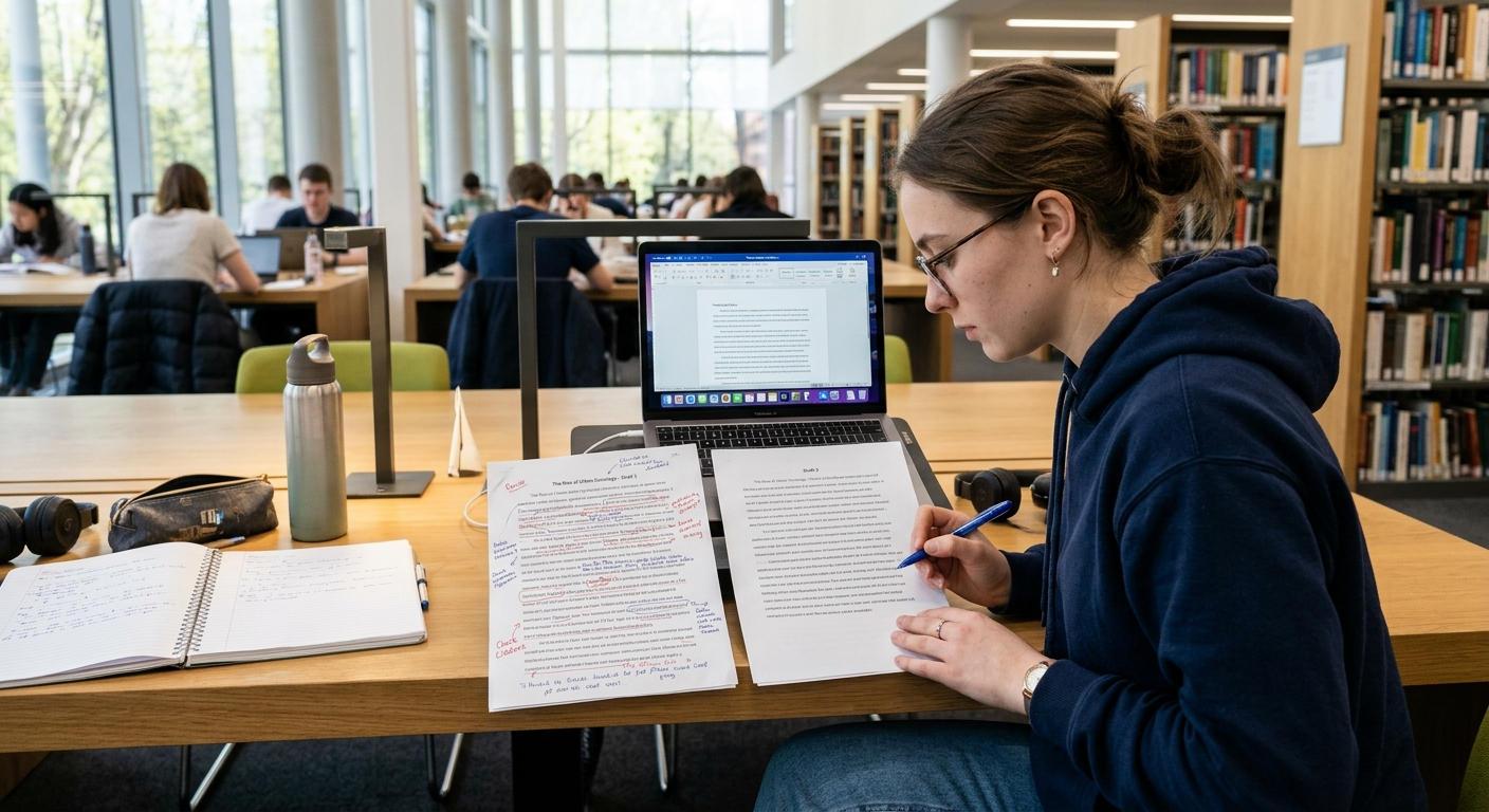 Transforming AI-Generated Drafts Into Genuine Academic Writing