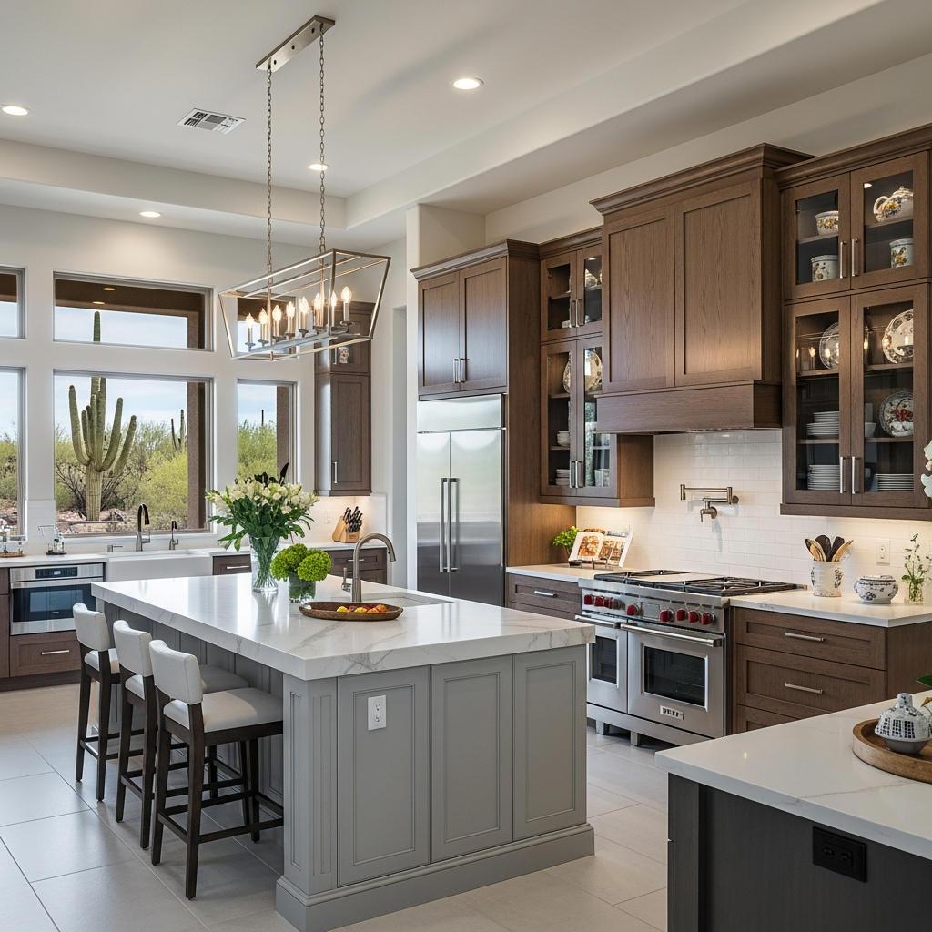 Elegant Custom Kitchen Cabinets in Scottsdale for Your Home