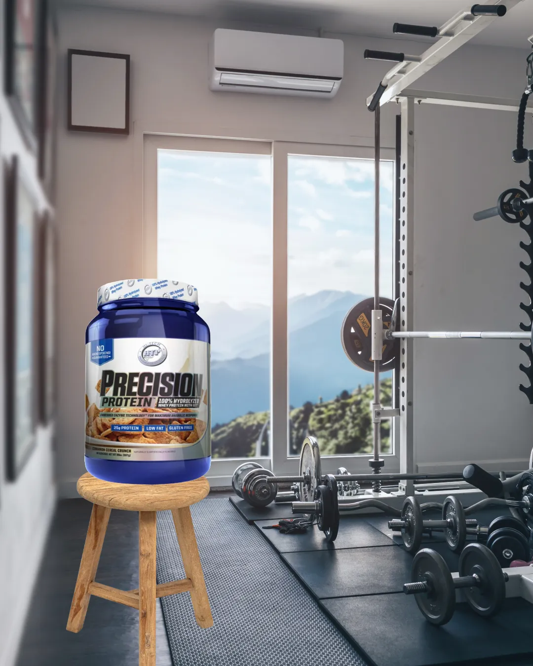 Athletes using performance supplements in a gym environment, highlighting fitness and nutrition
