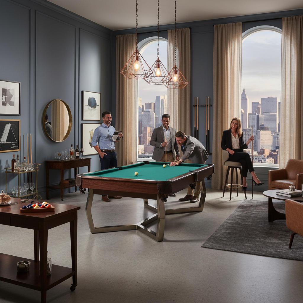Optimal Lighting for Billiards