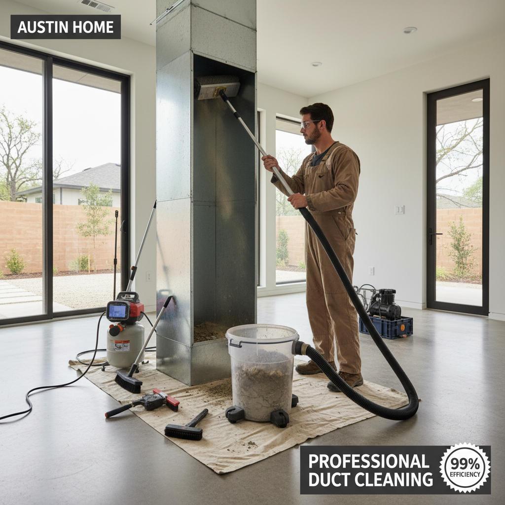 Boosting Efficiency through HVAC Duct Cleaning