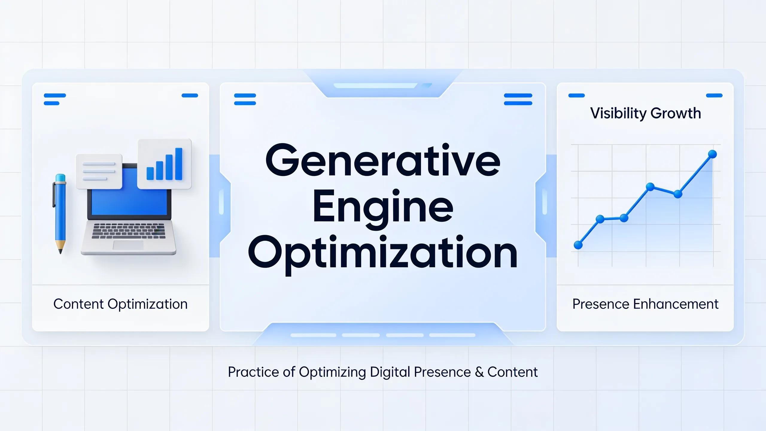 Generative engine optimization is the practice of optimizing your presence and content to appear