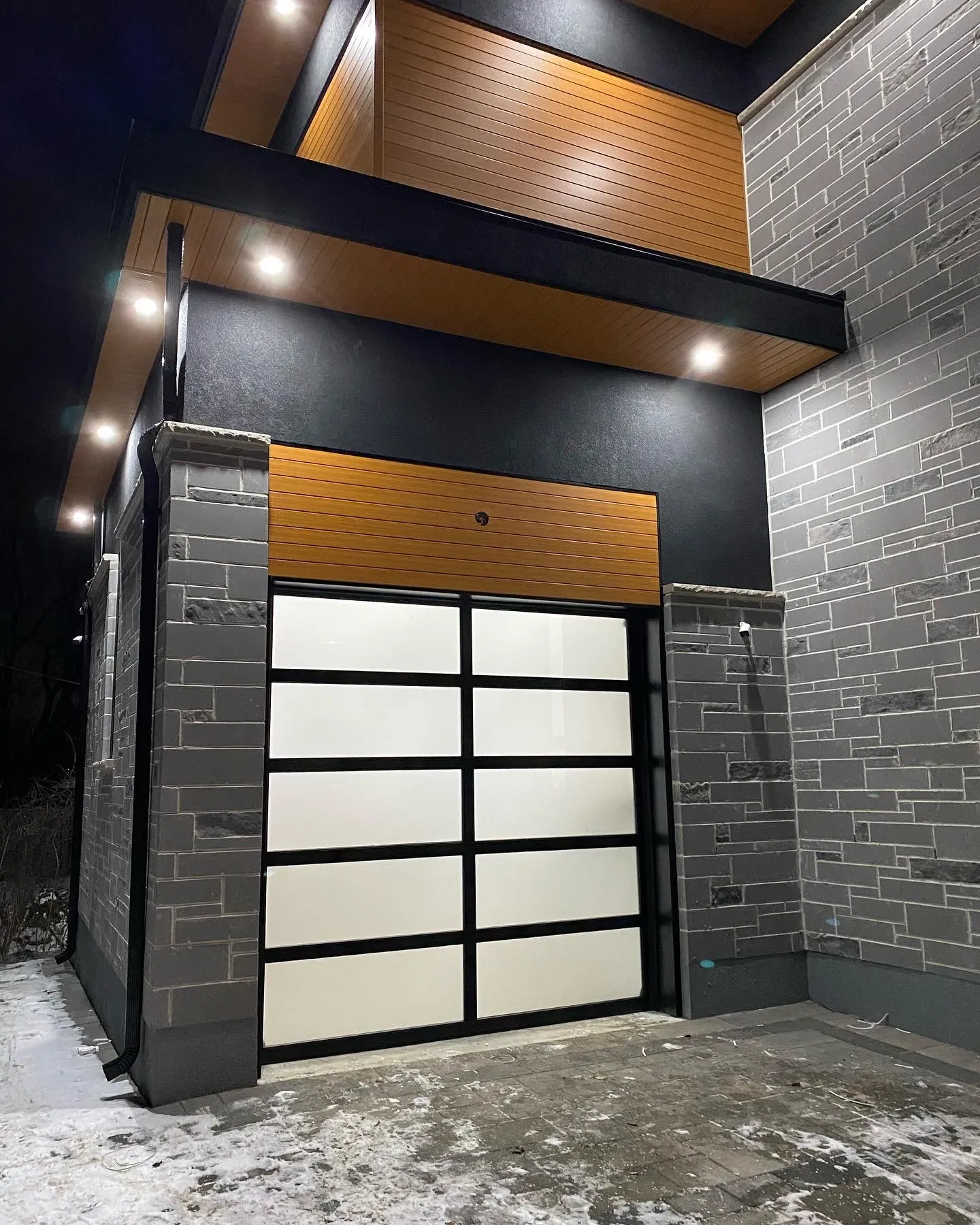 Close-up of broken garage door components illustrating common issues for easy identification