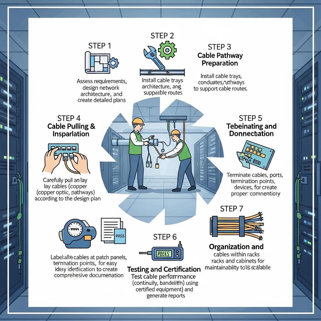 Our Approach to Structured Cabling Installations