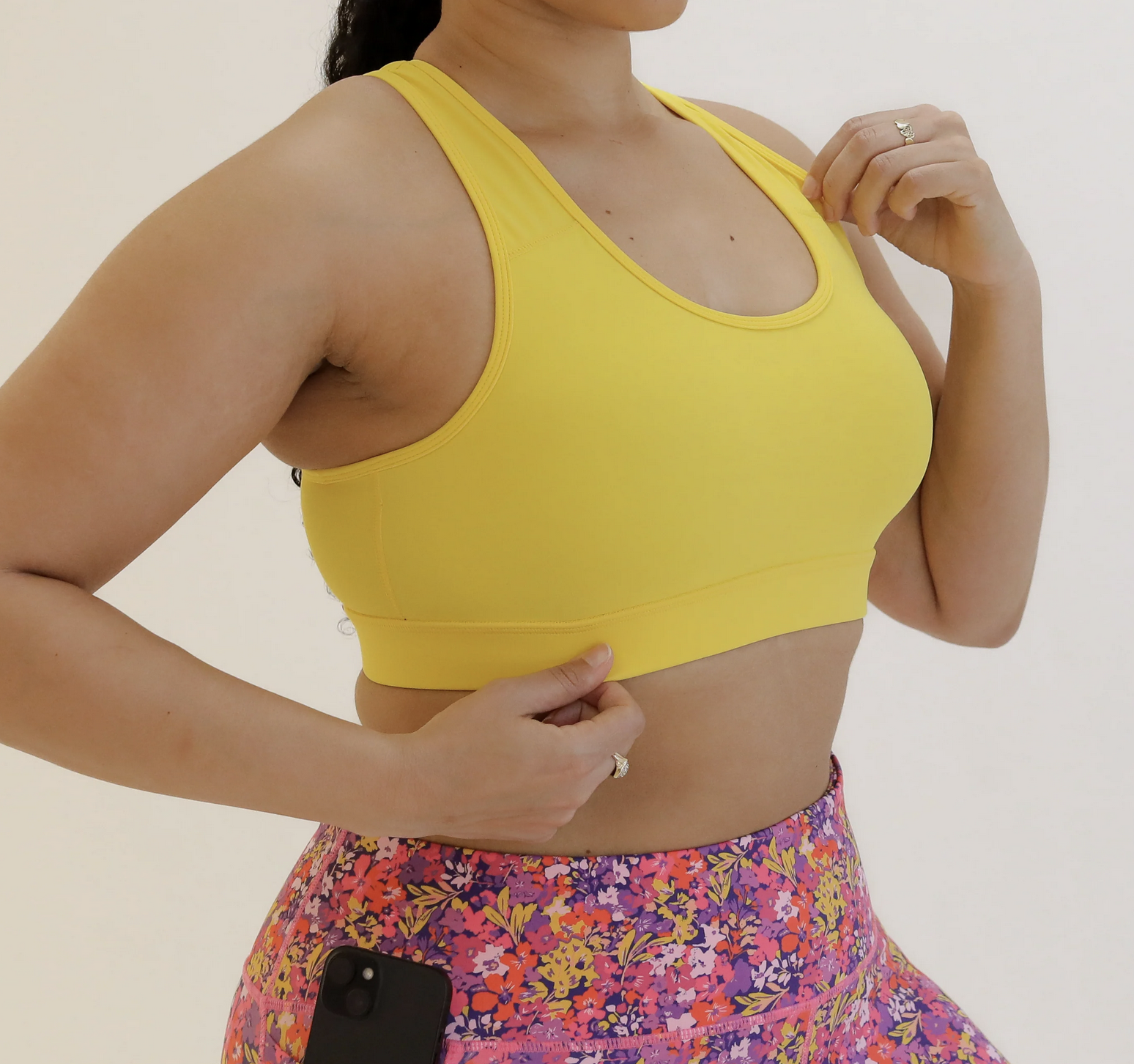 Lux Sarah Sports Bra - Pineapple