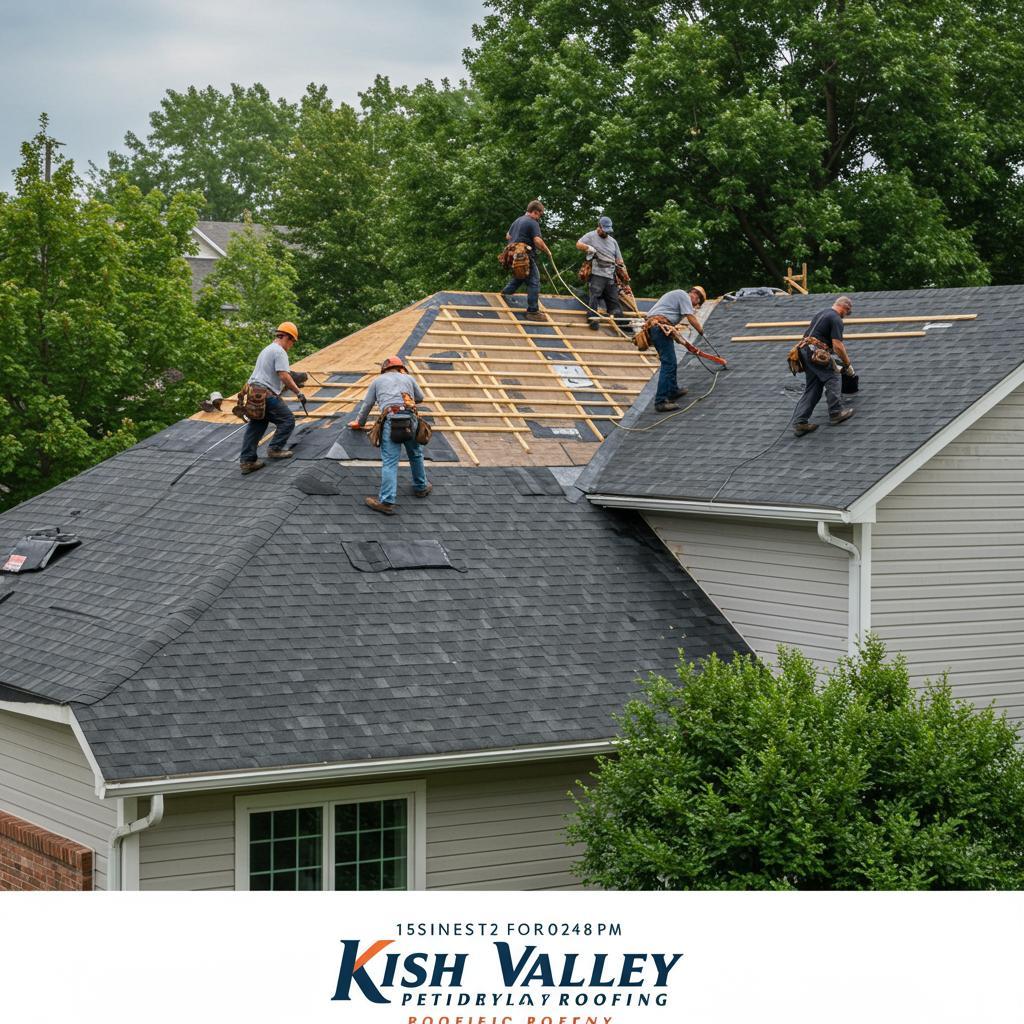 How Kish Valley Roofing Handles Your Replacement Project