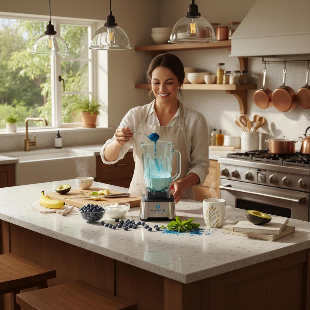 Using Blue Majik in Your Diet