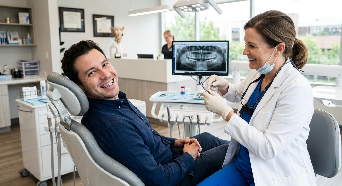 Comprehensive Adult Braces for Long-Term Smile Improvement