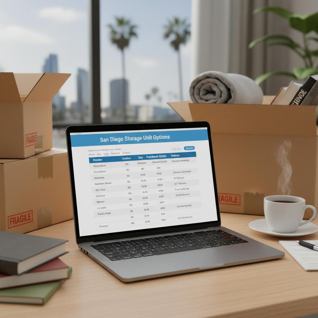 Comparing Storage Units in San Diego