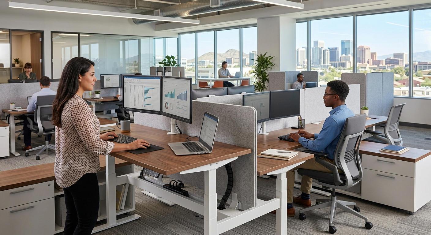 Flexible Ergonomic Workstations for the Modern Office
